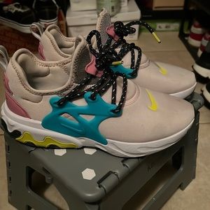 Nike React Presto (Womens Size 7) CD9015 601 Barely Rose Lemon Venom